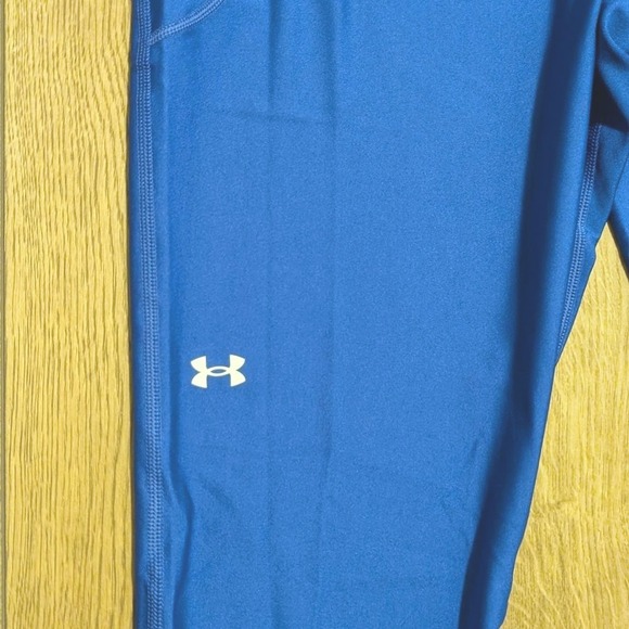 Under Armour NWT Plus 3X Blue Compression High Rise Ankle Pocket Leggings NEW - Picture 2 of 6